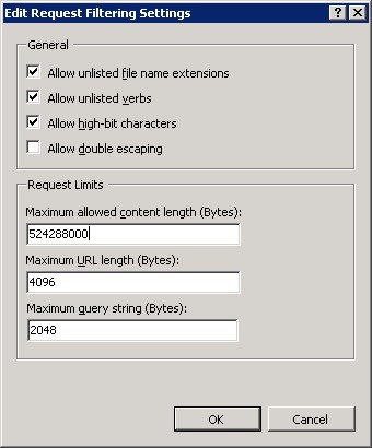 IIS7EditRequestFilteringSettings